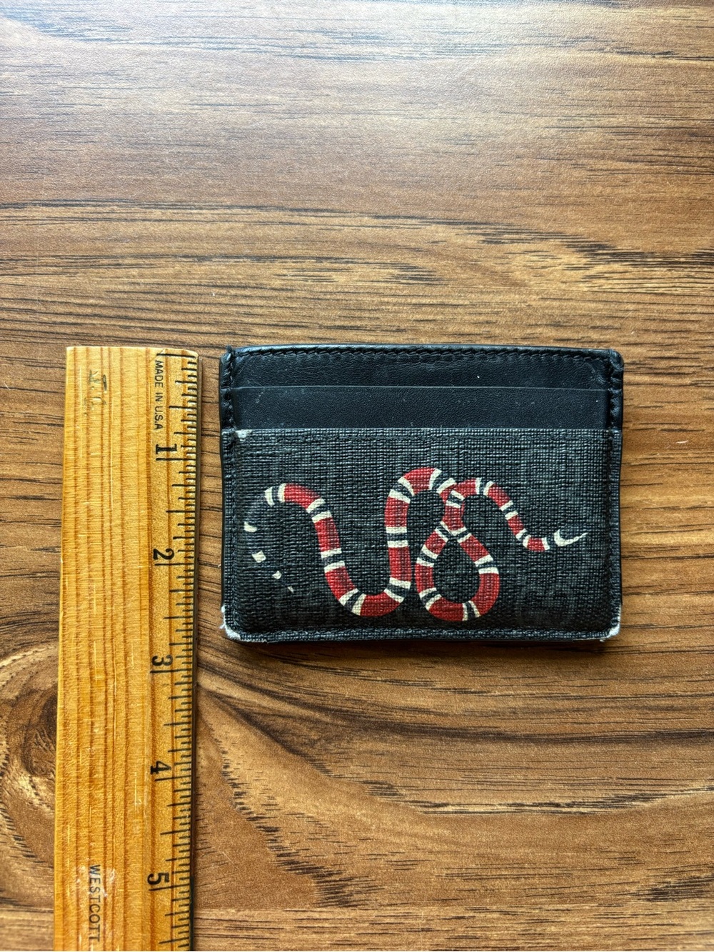Gucci GG Supreme Card Holder - Picture 7 of 7